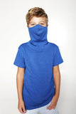 Kids Short Sleeve Royal Blue Shmask™