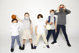 Kids Long Sleeve Dark Heather Gray Modal Shmask™