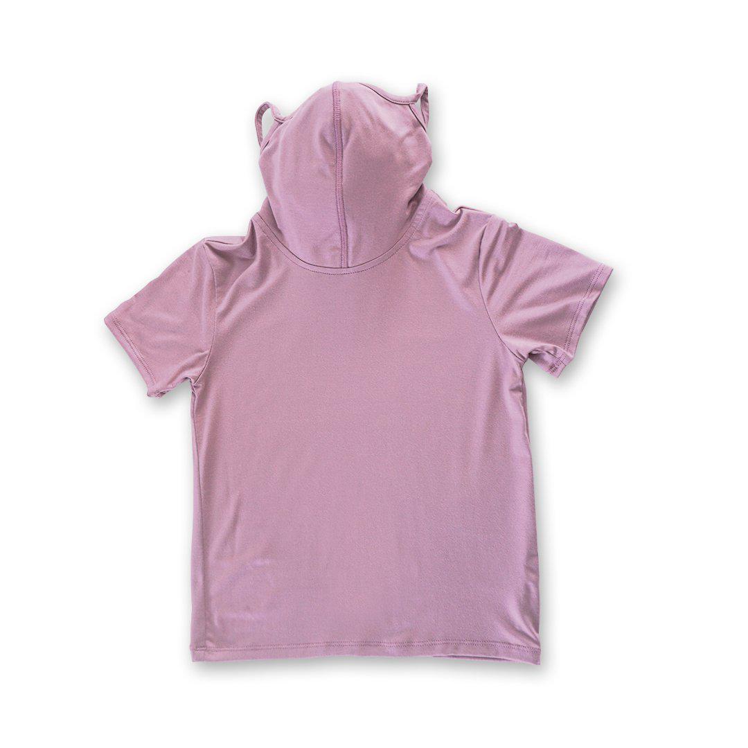 Kids Short Sleeve USA Light Pink Shmask™