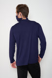 Adult Long Sleeve Navy Blue Shmask™
