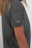 Kids Short Sleeve Dark Heather Gray Modal Shmask™
