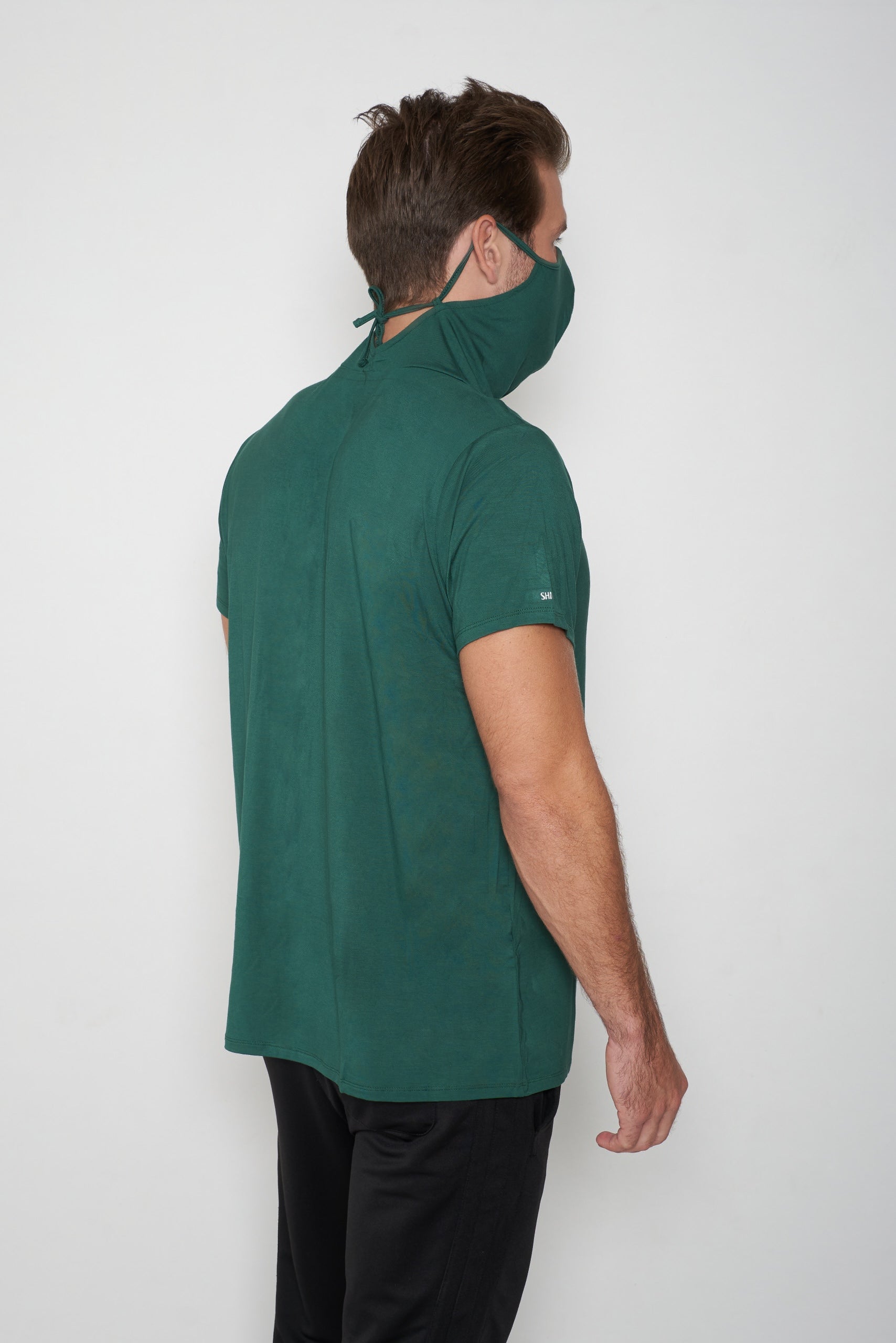 Adult Short Sleeve Hunter Olive Green Shmask™