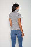 Adult Short Sleeve Navy Stripe Shmask™