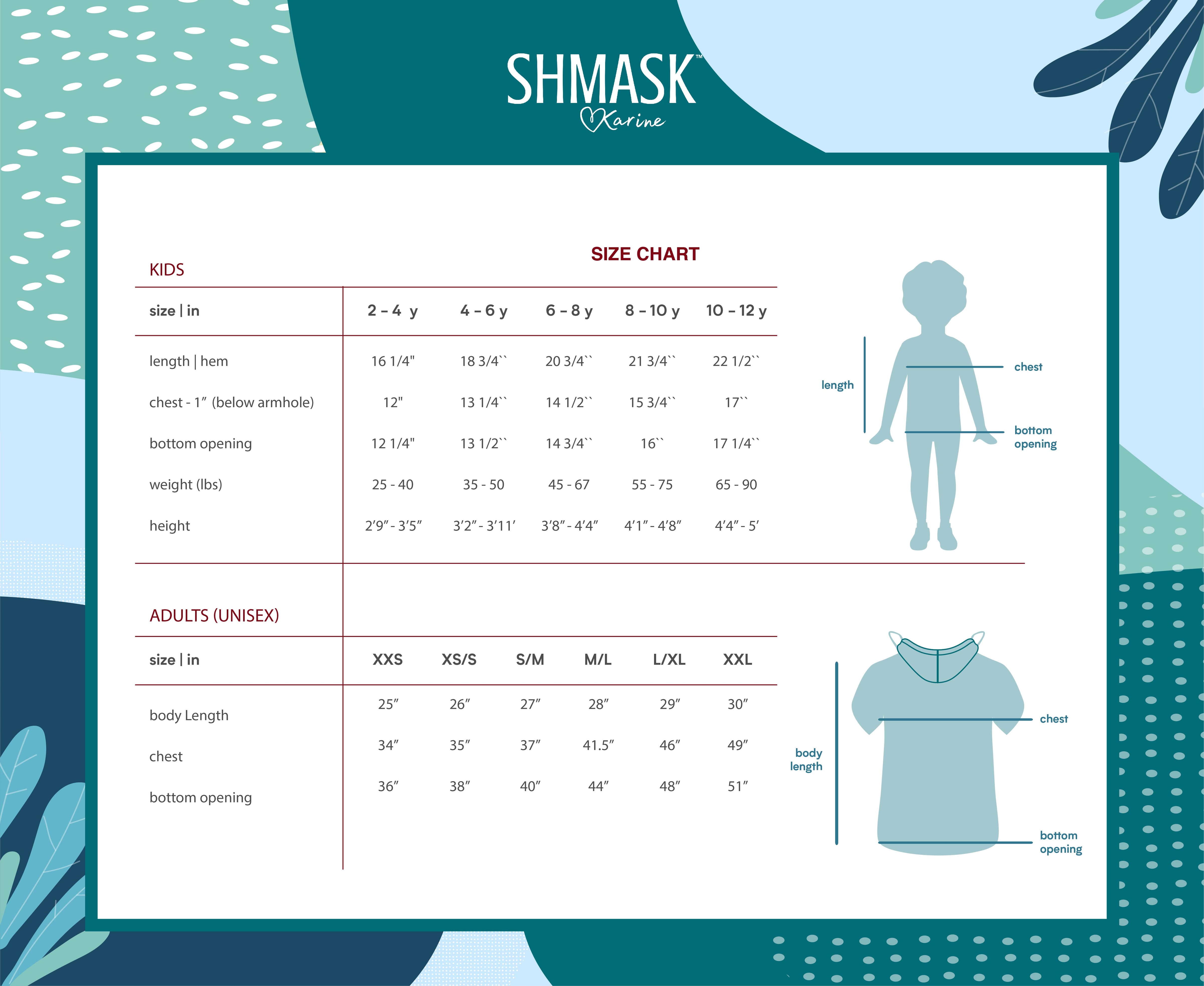 Adult Short Sleeve Navy Shmask™