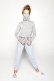 Kids Long Sleeve Light Heather Gray Shmask™