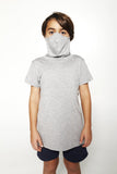 Kids Short Sleeve Light Heather Gray Shmask™