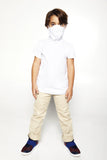 Kids Short Sleeve White Shmask™